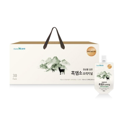 천호엔케어 정성을 담은 흑염소 오리지널 100ml 30포 (1개)_이미지