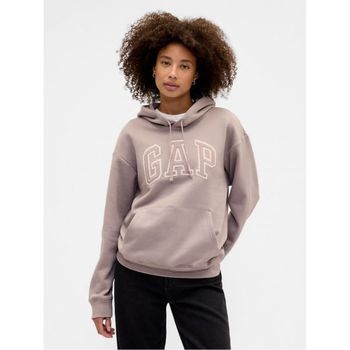 GAP 우먼 릴렉스드 로고 후디 후드티 Bergama neutral 11218827_이미지