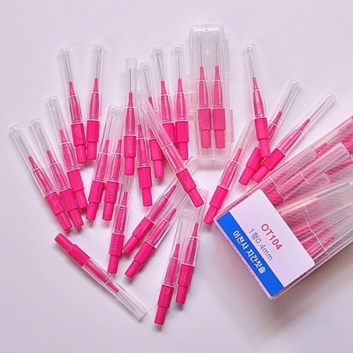 이천사  치간칫솔 1형 7형 9종선택 0.4mm 0.7mm 0.8mm 1.0mm 1.2mm 치간치실