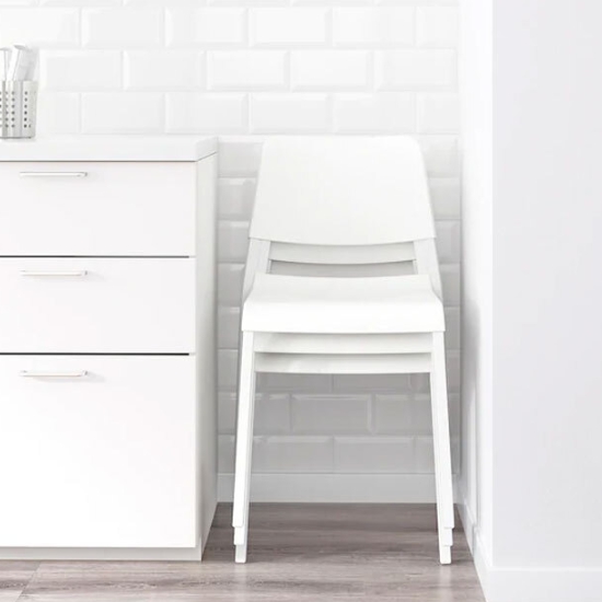 이케아 MELLTORP 식탁 1250 (테오도레스의자4개)_이미지