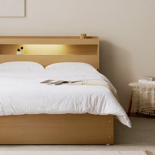 헤이몰리 라빈 수납 LED침대 S (CL 40T독립)_이미지