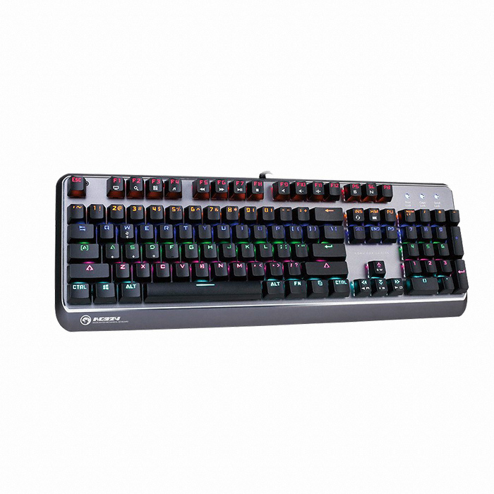 MARVO KG924 레인보우 게이밍 기계식 키보드 (청축)_이미지