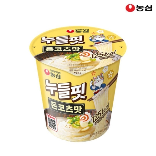농심 누들핏 돈코츠맛 34g (1개)