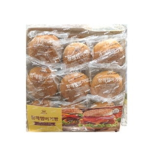신라명과 햄버거빵 70g (18개)_이미지