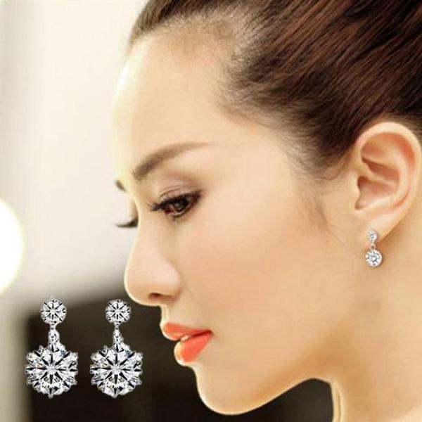 프리모 스퀘어 드롭 큐빅귀걸이 S40769495