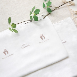 전원테크 플라팜 뉴코코맘 아기천기저귀 밤부 100% 무형광 5P 1세트