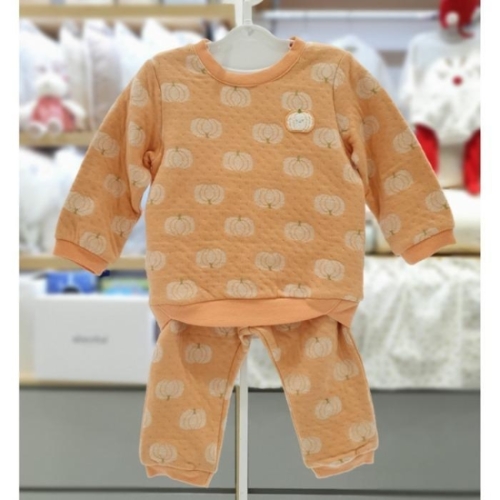 압소바 해피랜드 도톰한 활동성 좋은 펌크 상하 AW7-13001 80 오렌지