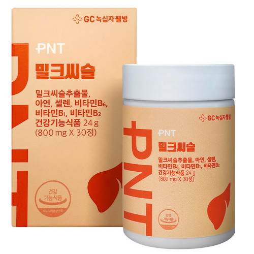 GC녹십자웰빙 PNT 웰메가 밀크씨슬 30정 (4개)_이미지