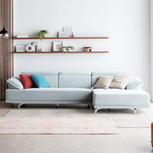 덴모빌리 아비드 카우치 임팔라 패브릭 소파 4인용