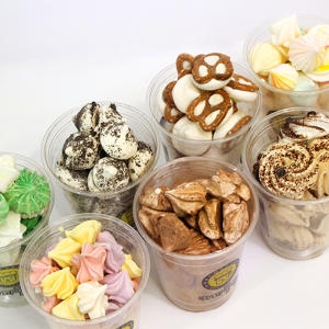 수제 머랭 쿠키 8종 14oz 오레오 벛꽃 초코 인절미