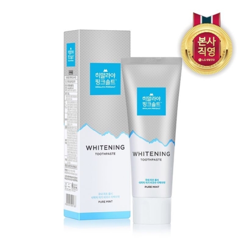LG생활건강 페리오 히말라야 핑크솔트 화이트닝 퓨어민트 치약 100g (1개)