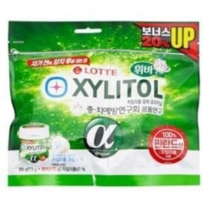 자일리톨알파오리지날리필기획88g/껌/ 껌/추잉껌/츄잉껌/간식/간식껌/자일리톨껌/후식껌/무설탕껌