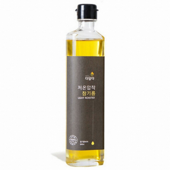 다담다 저온압착 참기름 300ml (1개)_이미지
