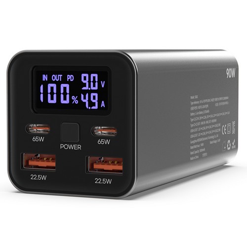 이지넷유비쿼터스 NEXTU PD 90W 보조배터리 2014TQPB 20000mAh_이미지
