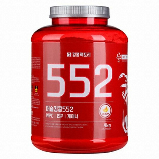  킹콩팩토리 머슬킹콩552 바나나맛 4kg [1개]