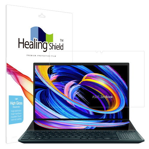 폰트리 힐링쉴드 ASUS 젠북 프로 듀오 15 OLED UX582LR 올레포빅 Light 액정보호필름_이미지