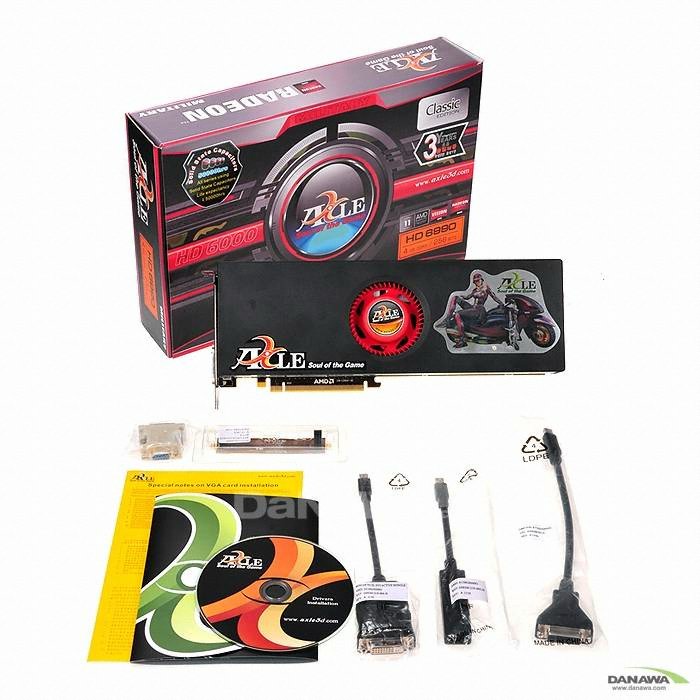 �׽� �󵥿� HD 6990 �и��͸� D5 4GB