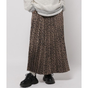 니코앤드 스웨이드 플리츠 스커트 575971_이미지