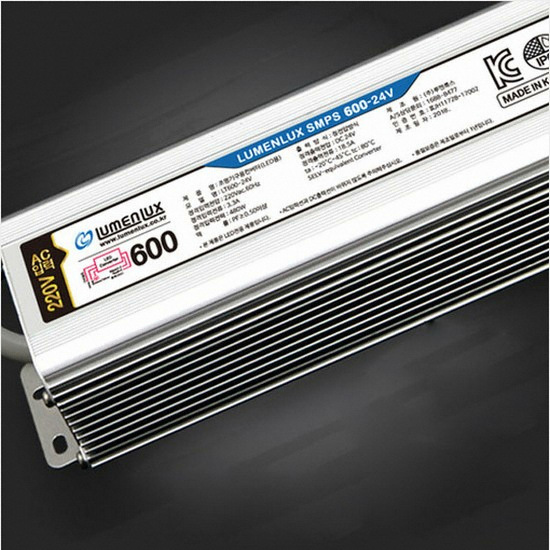 루멘룩스 LED SMPS 24V 방수 안정기 600W