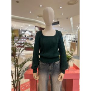 고고마 부루앤쥬디 볼륨퍼프스퀘어니트 OQIPO507A_이미지