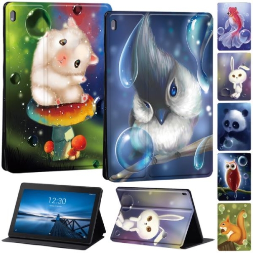 레노버 탭 E10 TB-X104F/탭 X605F 플러스 용 태블릿케이스 2nd/ab M7/M8 꽃 LettersCover 03 M..