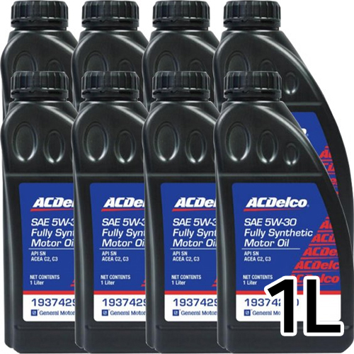 GM ACDelco 엔진오일 5W30 1L (8개)