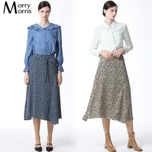 모리모리스 Morry Morris 페미닌 레오파드 언밸런스 스커트16684590588590_이미지