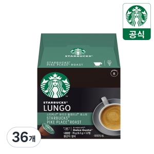 스타벅스 파이크플레이스 by 네스카페 돌체구스토 캡슐커피 6.5g 36개_이미지
