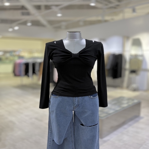 아이올리 에고이스트 레이어드형 슬림 티셔츠 ES1JT101_DG