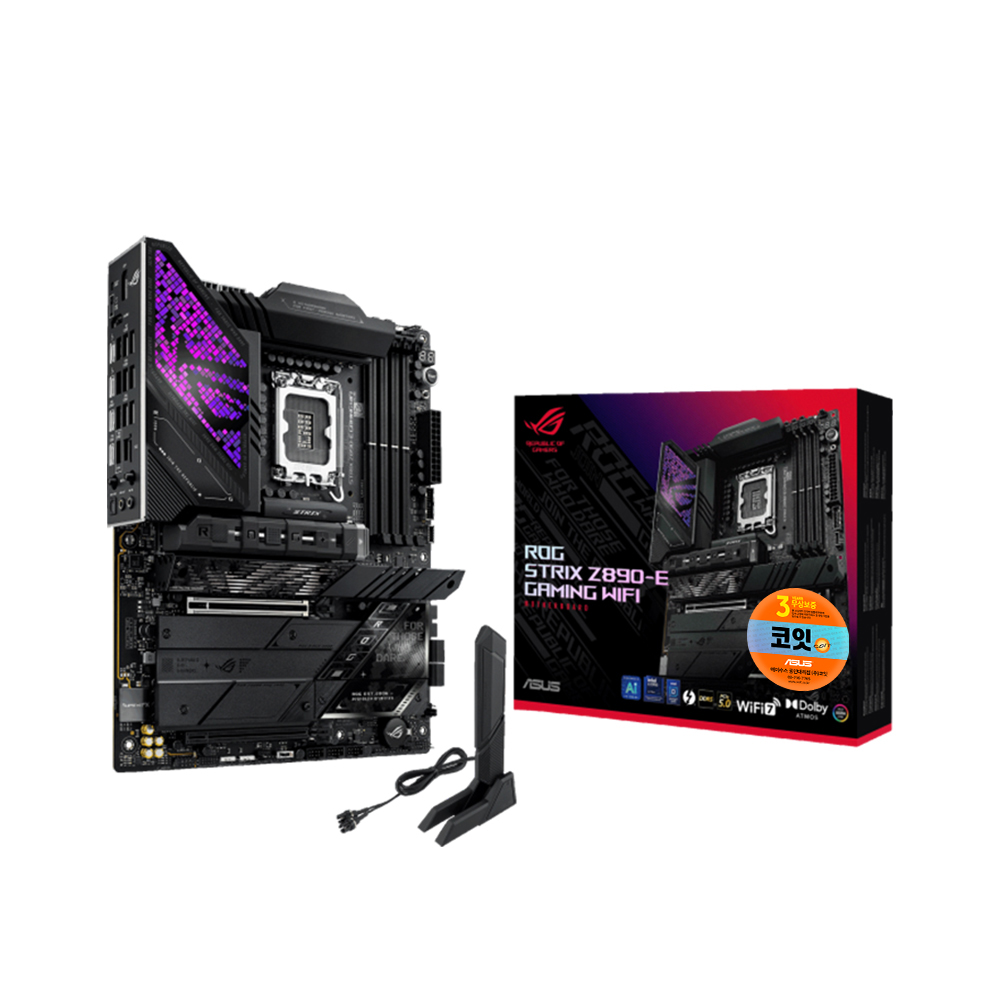 <b>ASUS</b> <b>ROG</b> <b>STRIX</b> Z890-E GAMING WIFI 코잇