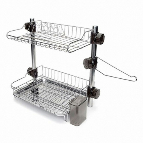 동영나이스 기둥 식기건조대(대형) 2단