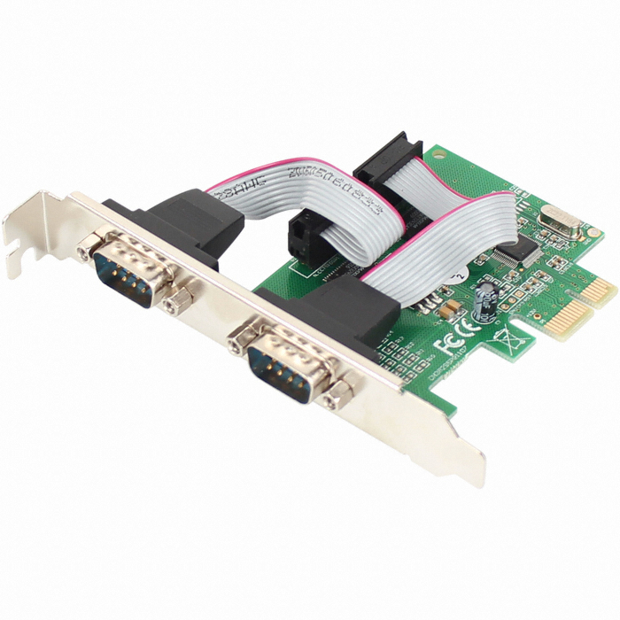 �������� PnK 2��Ʈ PCI Express �ø��� ī�� (P002A)