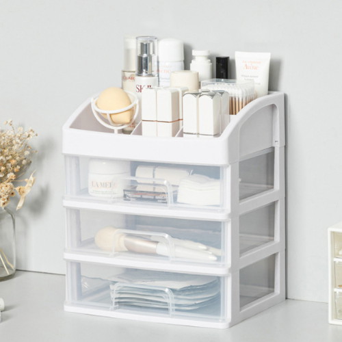 더클리 3단 화장품 정리함