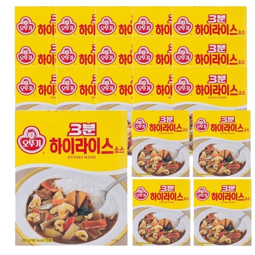 오뚜기 3분 하이라이스 소스 200g (20개)_이미지