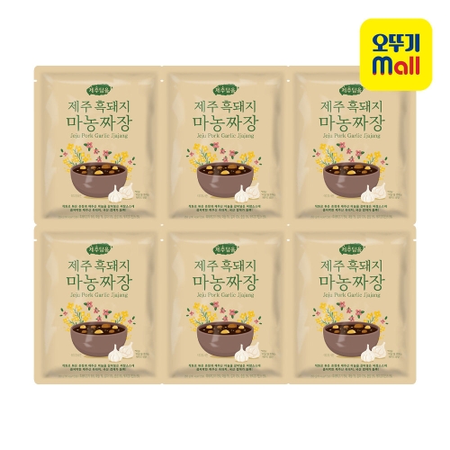 제주닫음 제주흑돼지 마농짜장 250g (6개)_이미지