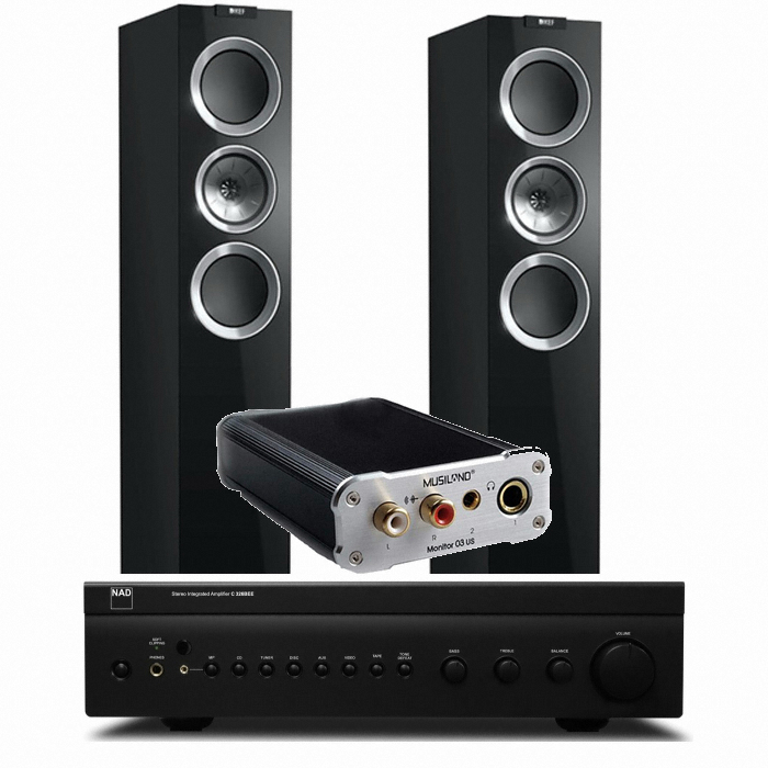 C326BEE + 뮤질랜드 03 US + KEF R500