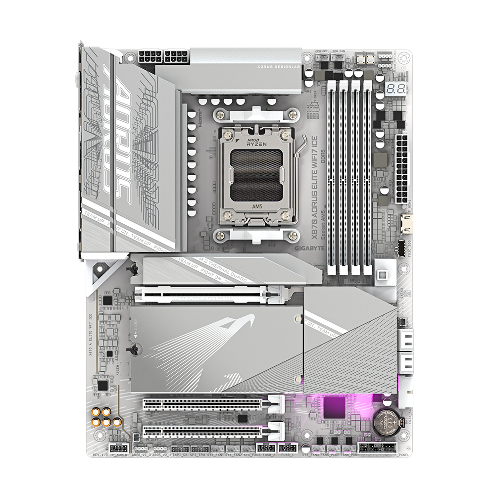 GIGABYTE X870 AORUS ELITE WIFI7 ICE 제이씨현_이미지