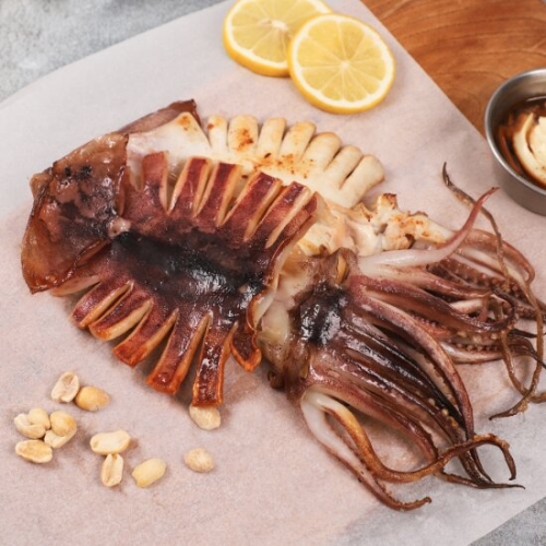 구룡포 반건조 오징어 5미 대 650g