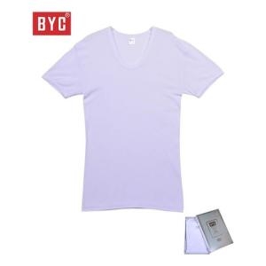 BYC JHMM3OP4_51HC 고급100수 강연사 남성 반팔 런닝_이미지