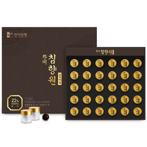 한미양행 한미 침향원 프리미엄 3.75g 30환 (4개)_이미지