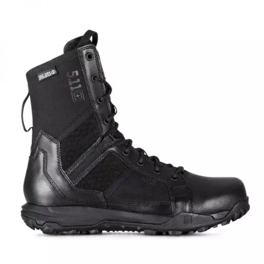 아틀라스 5.11 TACTICAL 8인치 워터프루프 사이드 지퍼 부츠 블랙 127093 3423674
