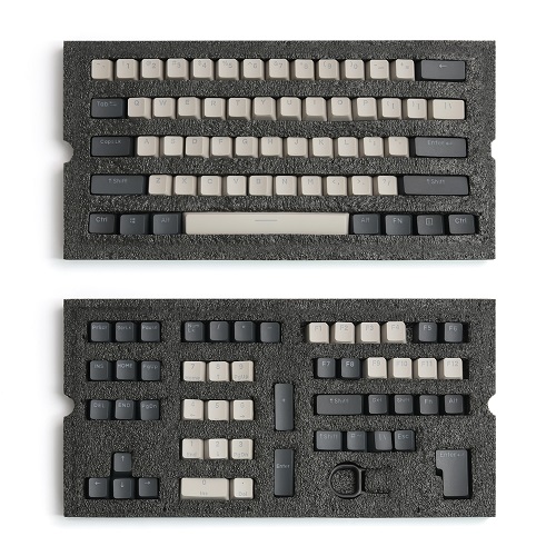 MOUNTAIN PBT 이중사출 키캡 세트 (Obsidian_A)_이미지