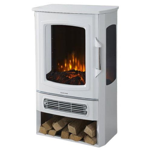 한스전자 로망R 전기 벽난로 (화이트)_이미지