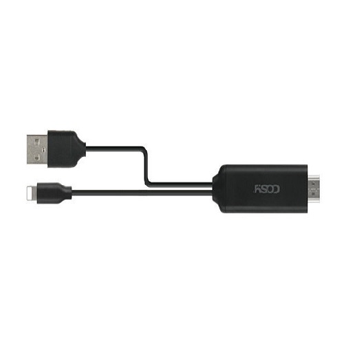 코시 라이트닝 8핀 to HDMI MHL 케이블 CK3401iP (2m)_이미지