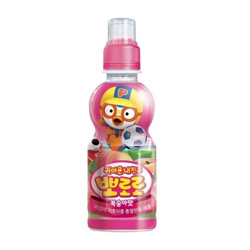 뽀로로 복숭아맛 235ml