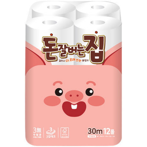 돈잘버는집 30m (12롤)