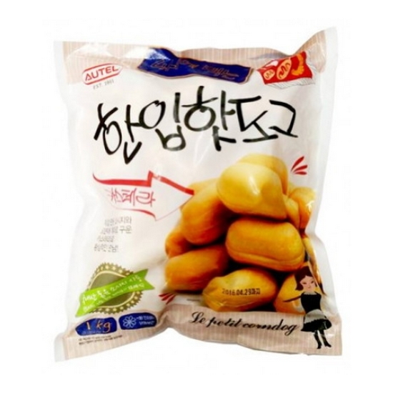 오뗄 카스테라 한입 핫도그 1kg (1개)_이미지