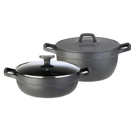 테팔 ㅤ센소리아 주물 인덕션 냄비 2종세트 (양수24+전골24)_이미지