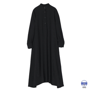 사틴 그라프페이퍼 밴드 카라 드레스 원피스 3종 GL253-60095B_이미지