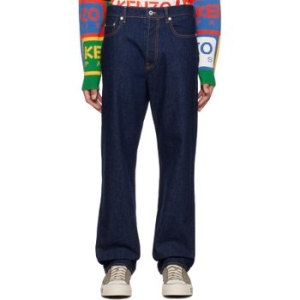 겐조 블루 파리 아사가오 데님 진 FD55DP3316B1 DM RINSE BLUE DENI